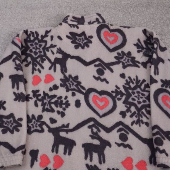 Y2K Women's Victoria Secret Sport Large Multicolor Long Sleeve Fleece Sweatshirt - Picture 9 of 10